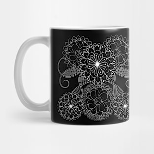 Minimalist Flowers-Mandala Flower Mug